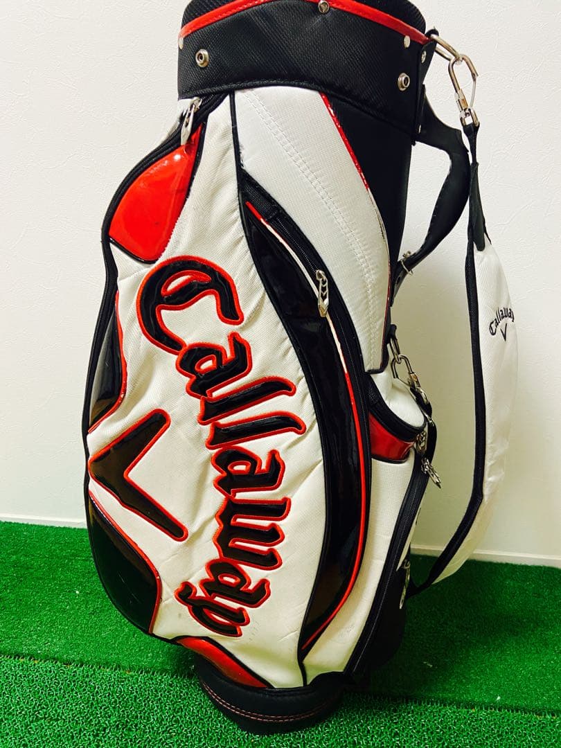 Callaway キャディバッグ ホワイト/レッド　コカコーラ