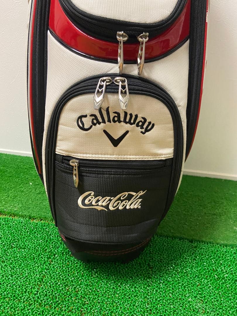 Callaway キャディバッグ ホワイト/レッド　コカコーラ