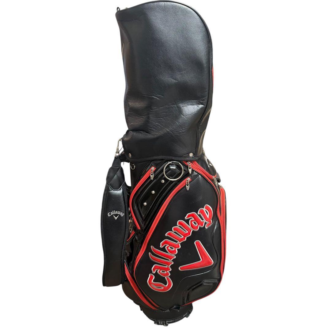 Callaway キャディバッグ ブラック/レッド 送料無料