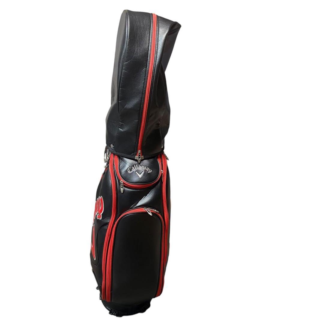 Callaway キャディバッグ ブラック/レッド 送料無料