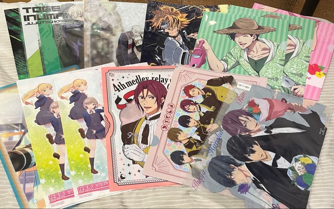 アニメ クリアファイル まとめ売り