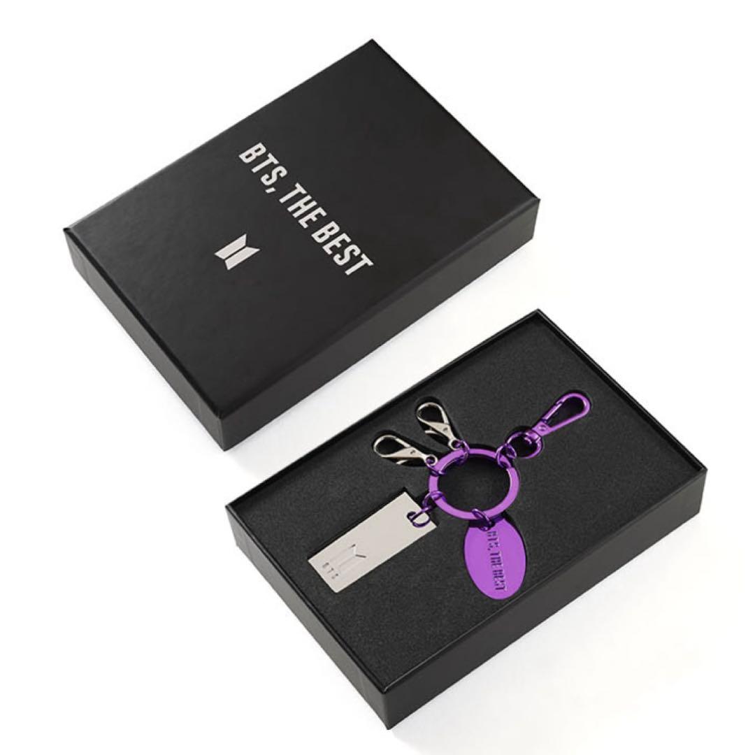 BTS BTS,THE BEST グッズ LOGO KEYRING キーリング