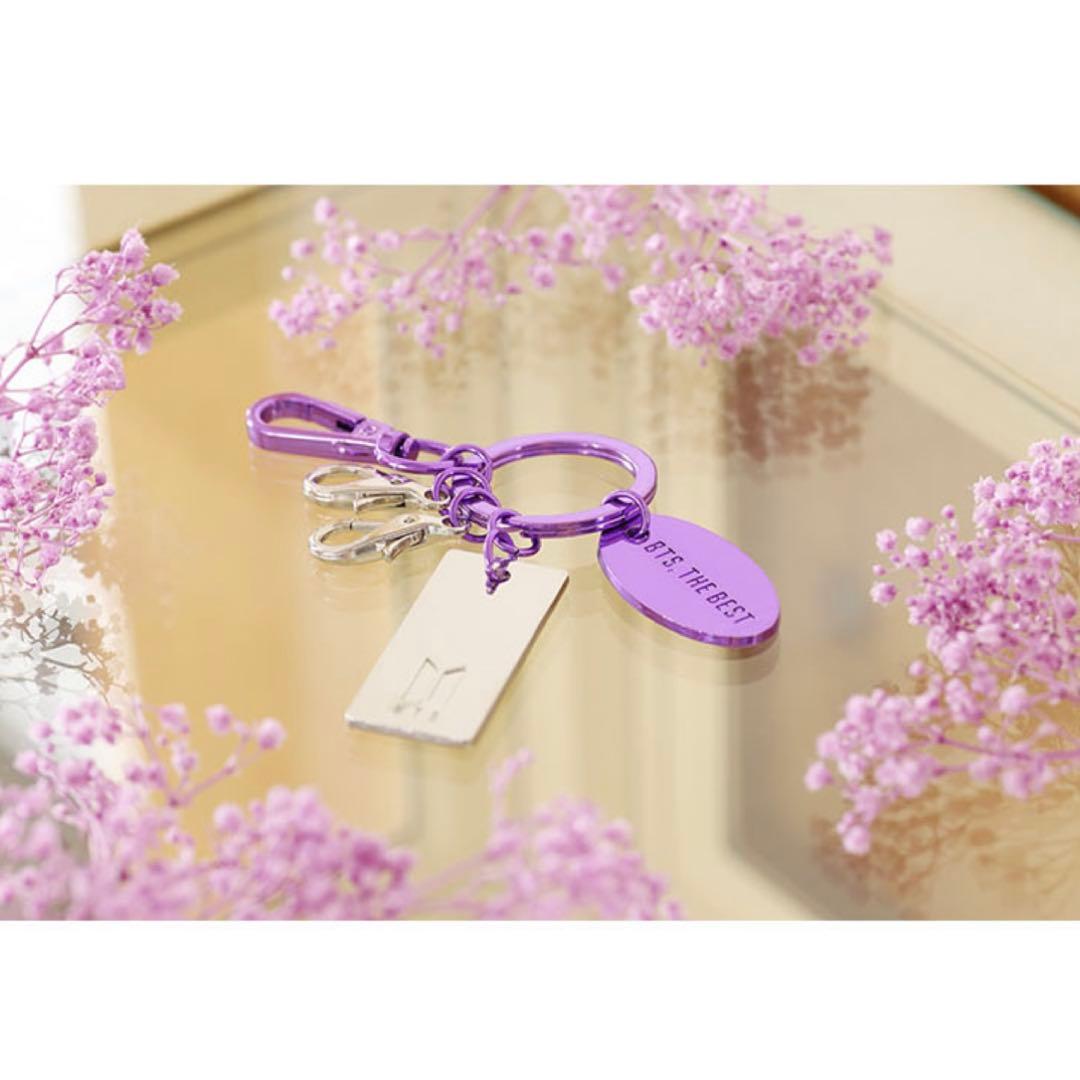 BTS BTS,THE BEST グッズ LOGO KEYRING キーリング