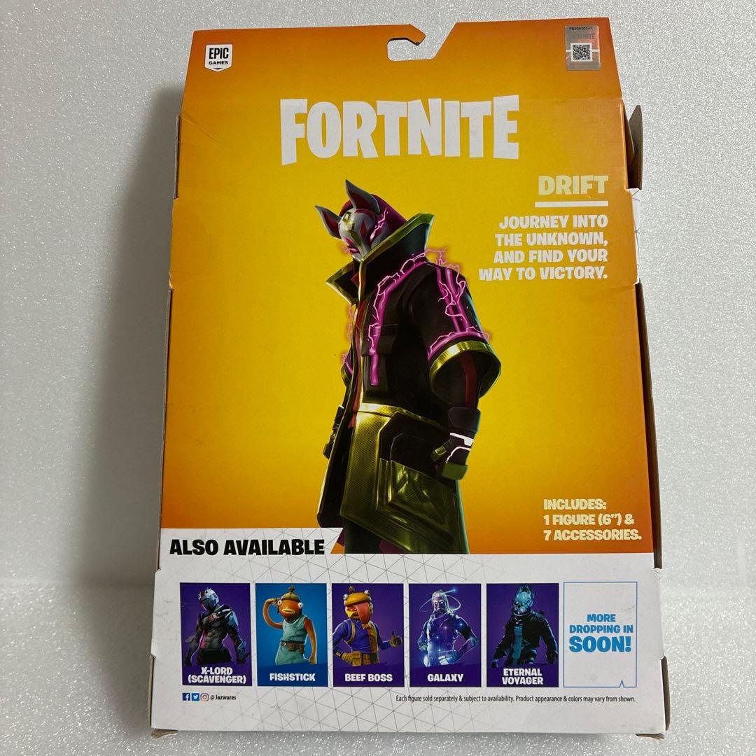 Fortnite Drift フィギュア 8ピース 40ポイント