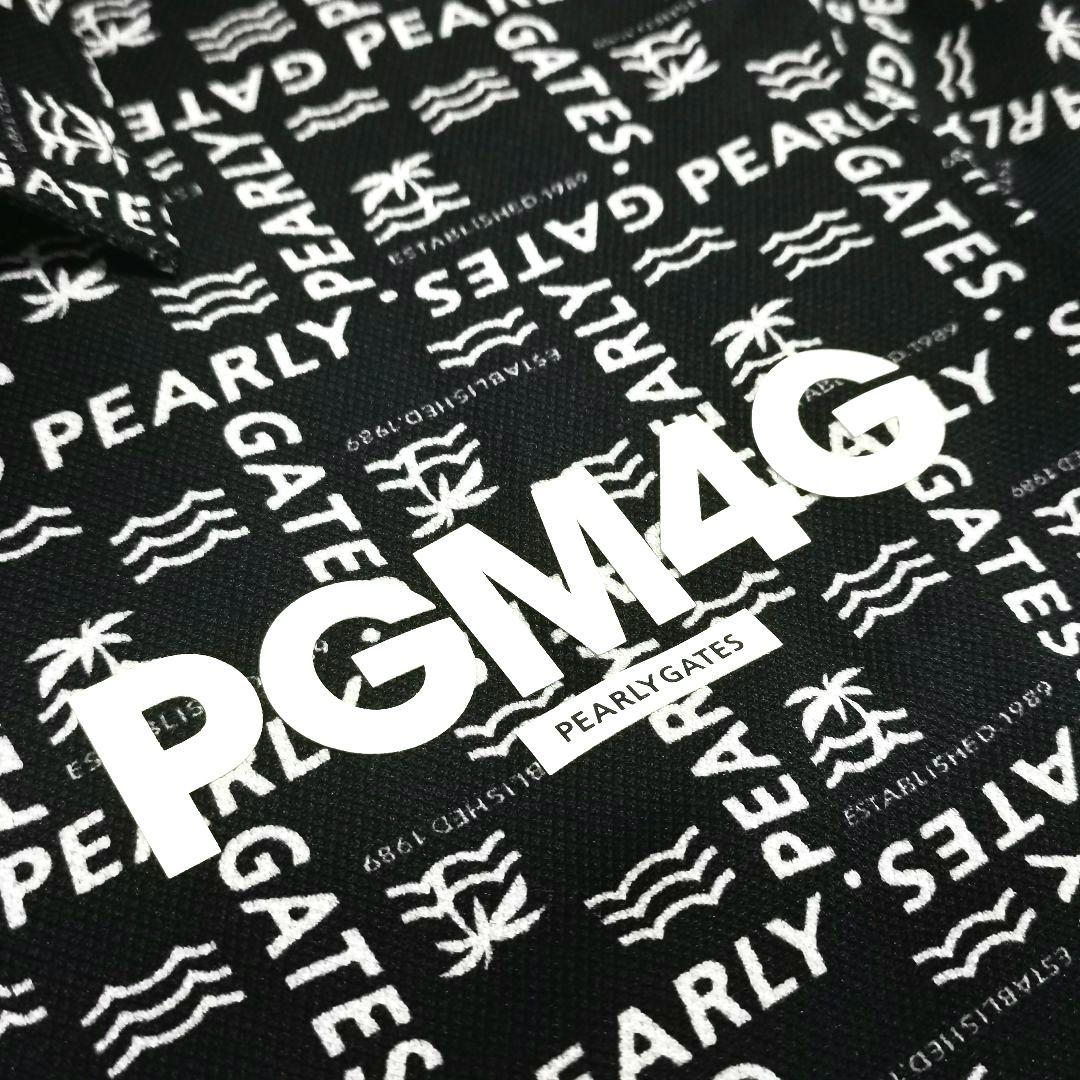 未使用級 PEARLY GATES PGM4G ロゴシャツ ゴルフ レディース