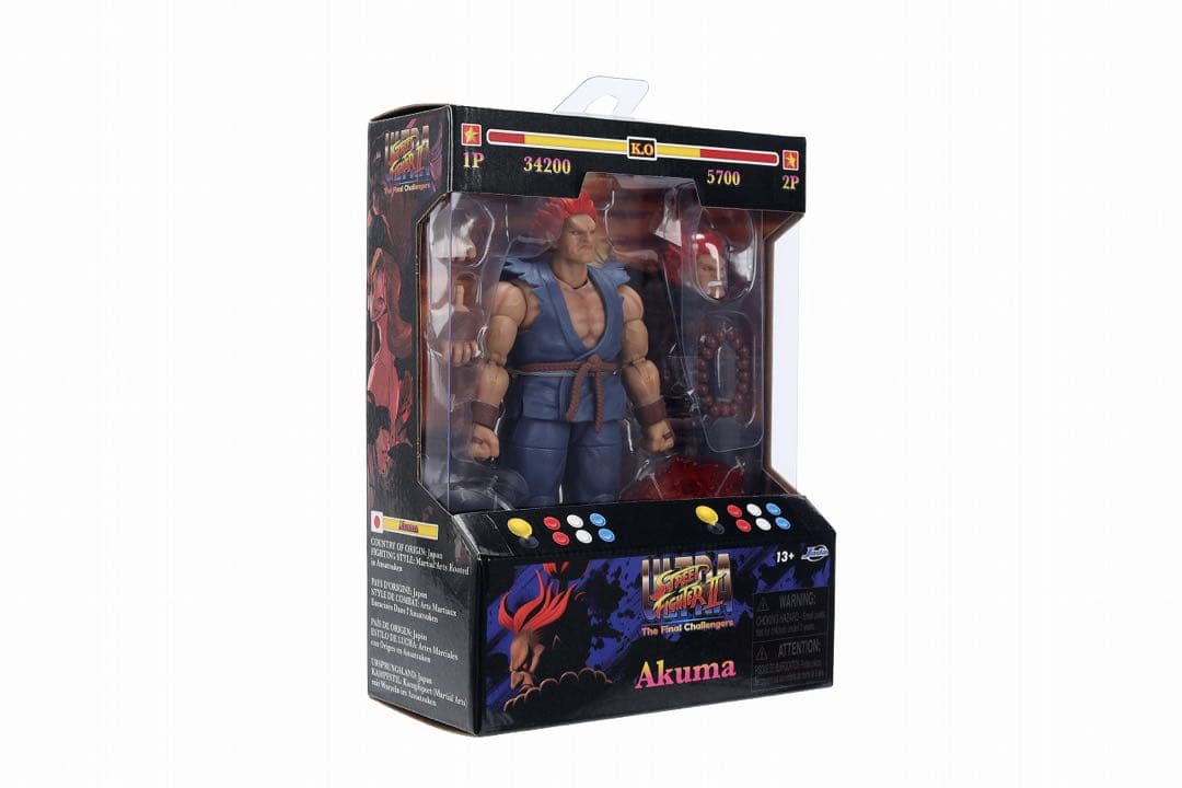 ウルトラストリートファイターII/ 豪鬼 1/12スケール アクションフィギュア
