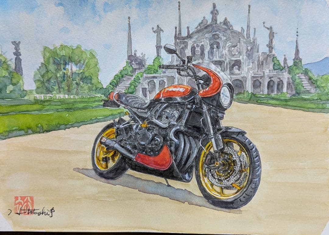 KZ　水彩画