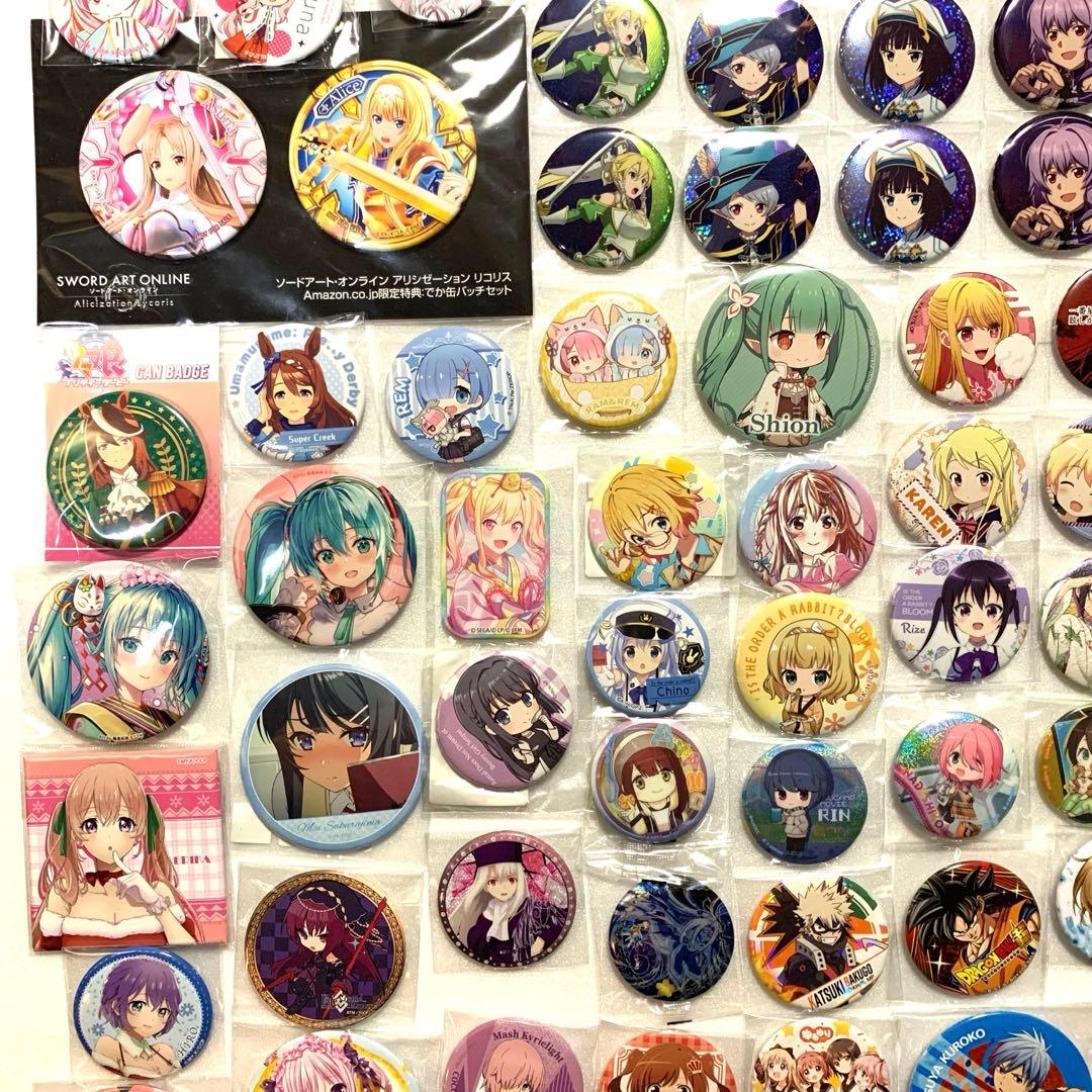 アニメ　缶バッジ　セット　まとめ売り　大容量