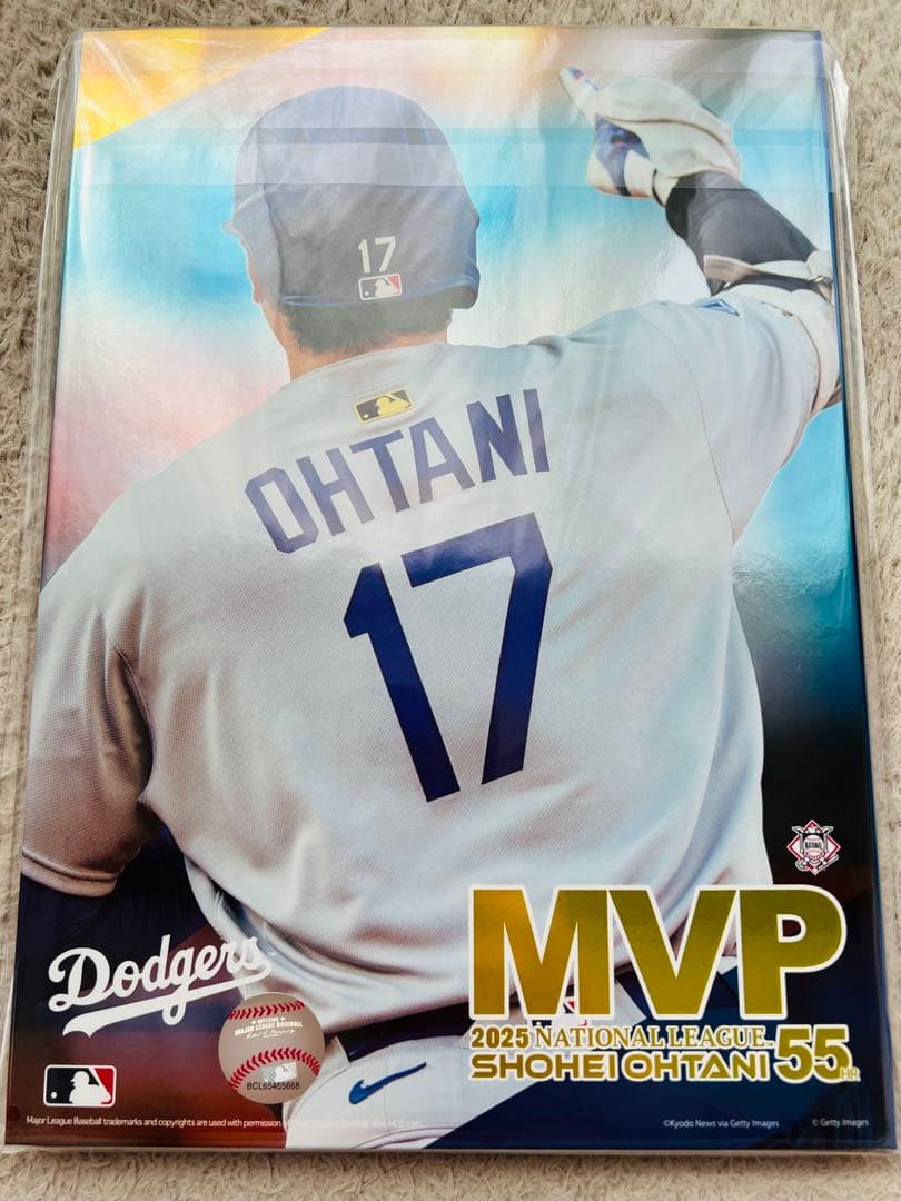 【大谷翔平】2025NLMVP受賞記念！プレミアムフレームセット！新品、未開封！