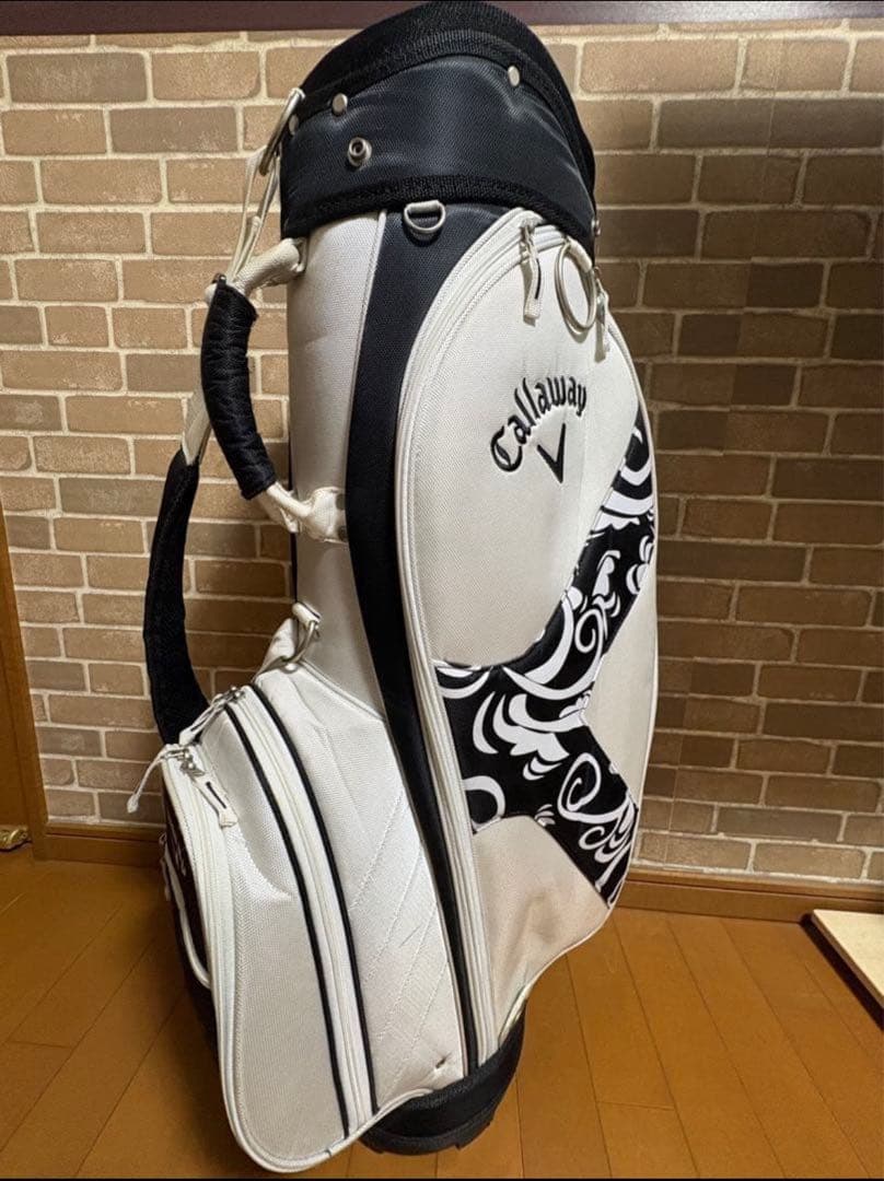 Callaway Solaire キャディバッグ ホワイト・ブラック　最安値