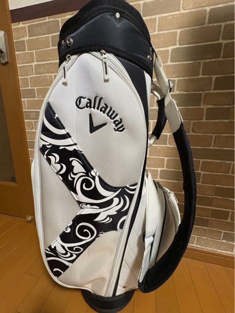 Callaway Solaire キャディバッグ ホワイト・ブラック　最安値