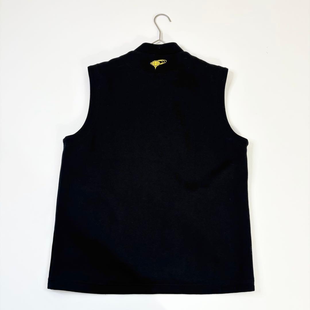958 美品✨ビームスゴルフ メンズ ベスト ダブルジップ ブラック