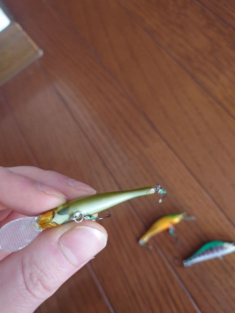 フルハンドメイド 他 ミノー3個セット 渓流