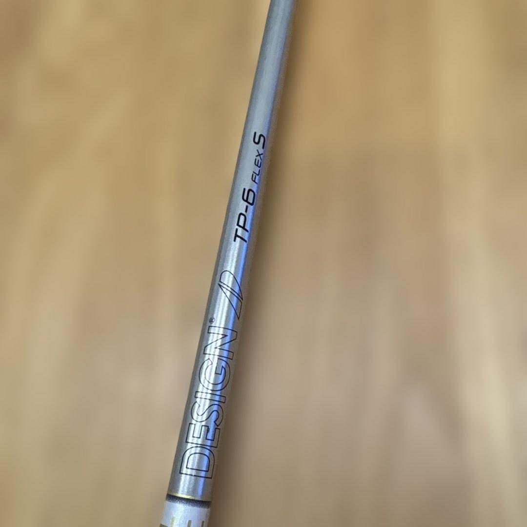 TOUR AD TP6s シャフト フレックスS テーラーメイド　純正スリーブ