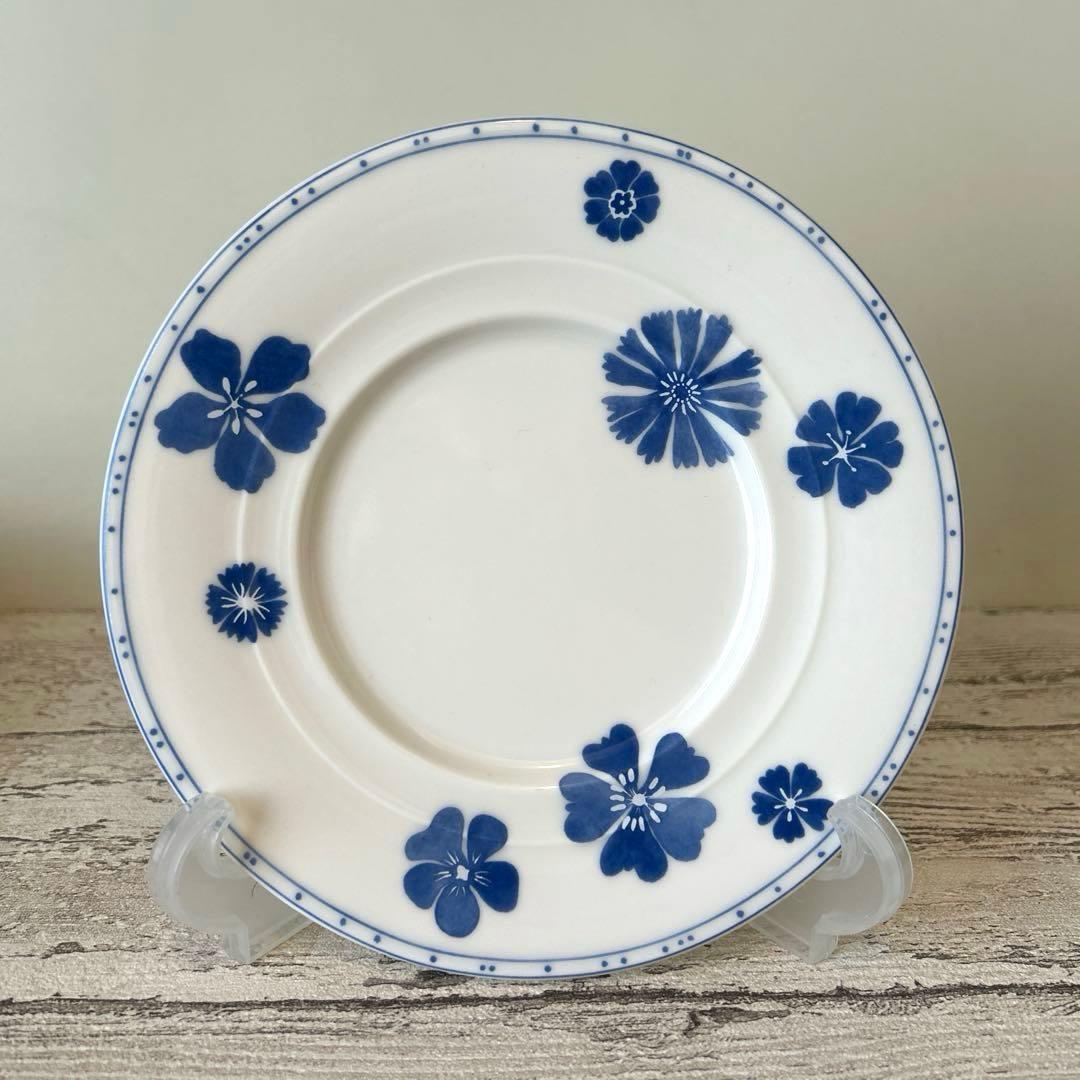 USED◉美品★ Villeroy&Boch 花柄 プレート 5枚セット