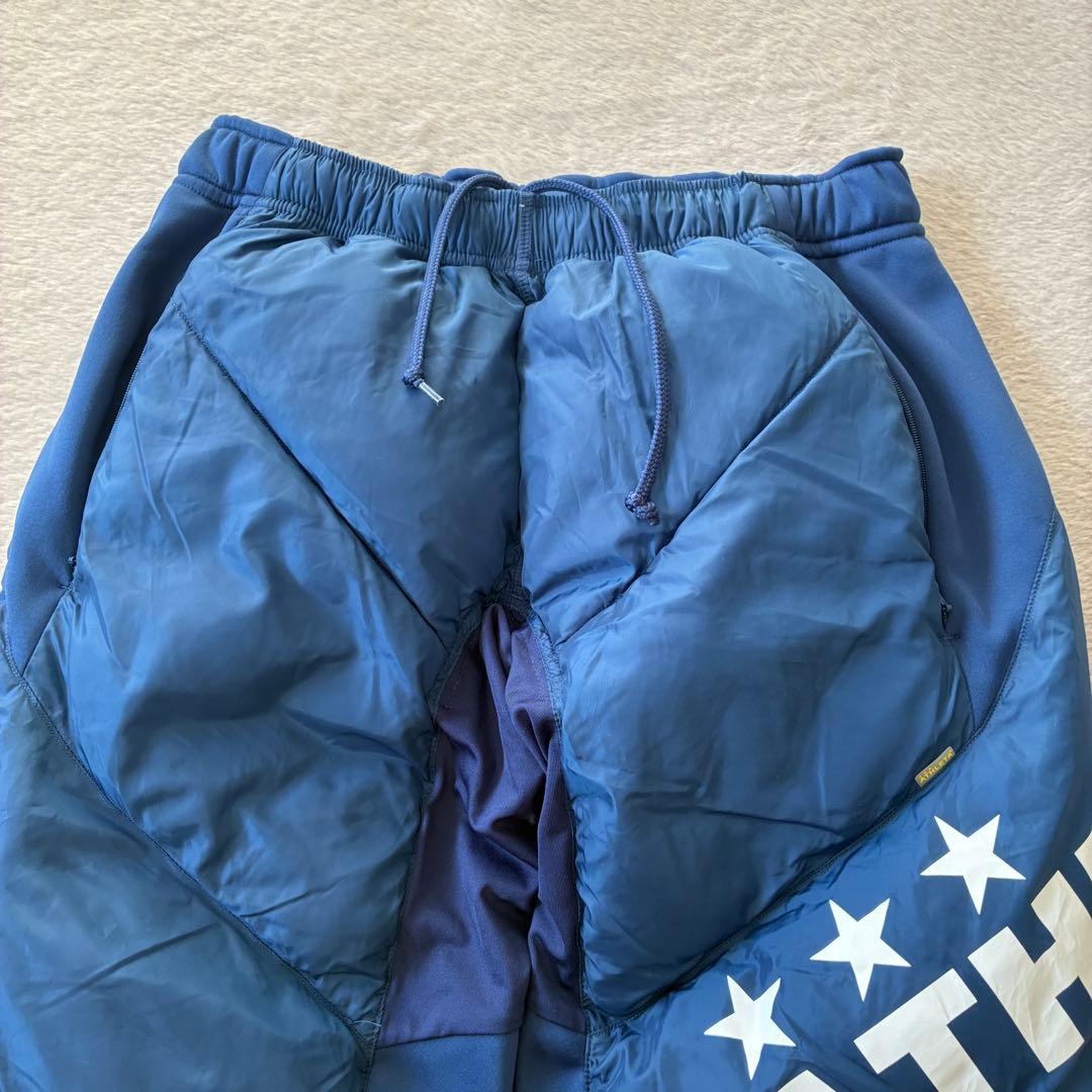 ATHLETA アスレタ 中綿ウォームパンツ ネイビー L ピステ フットサル