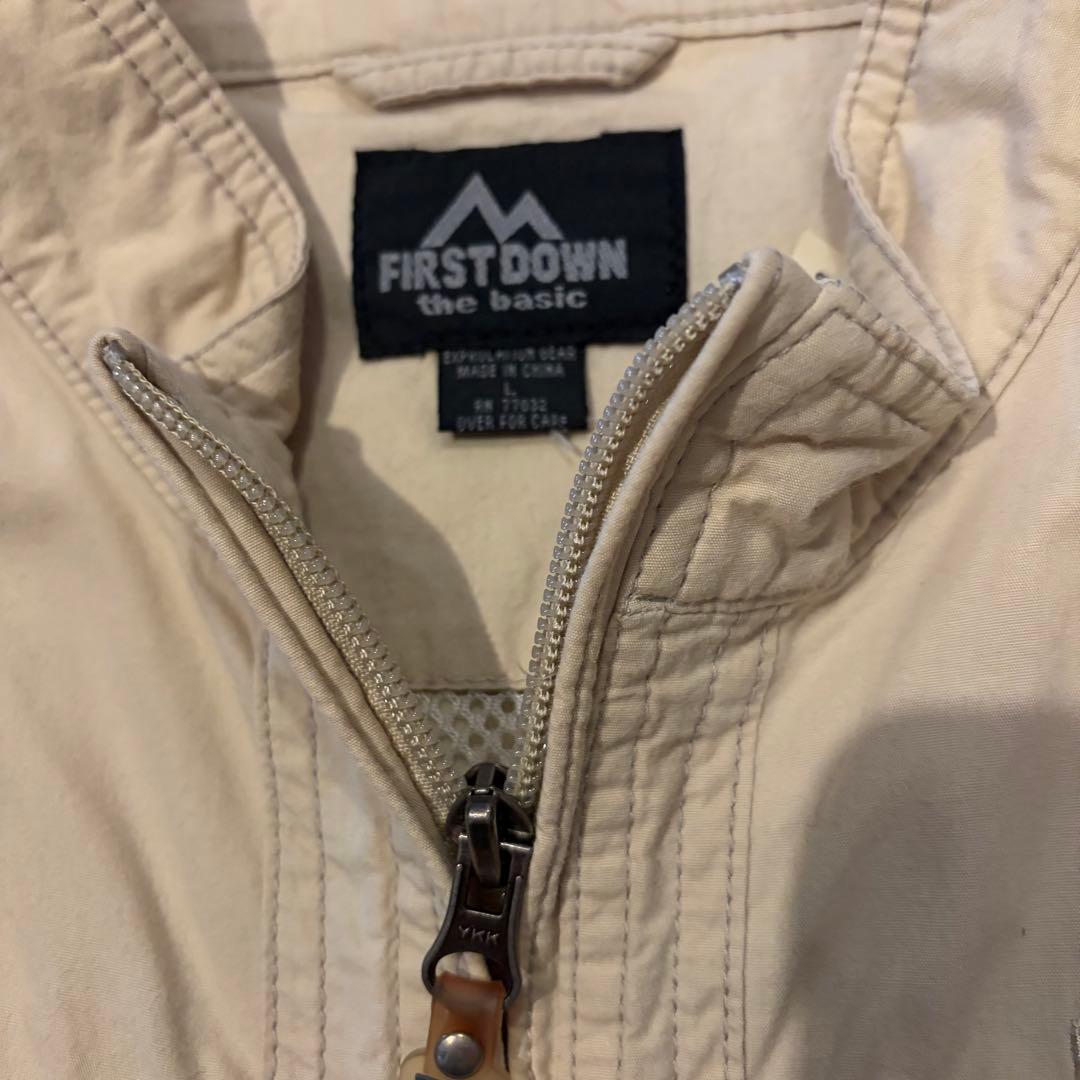 first down vest ファースト ダウン フィッシング ベスト
