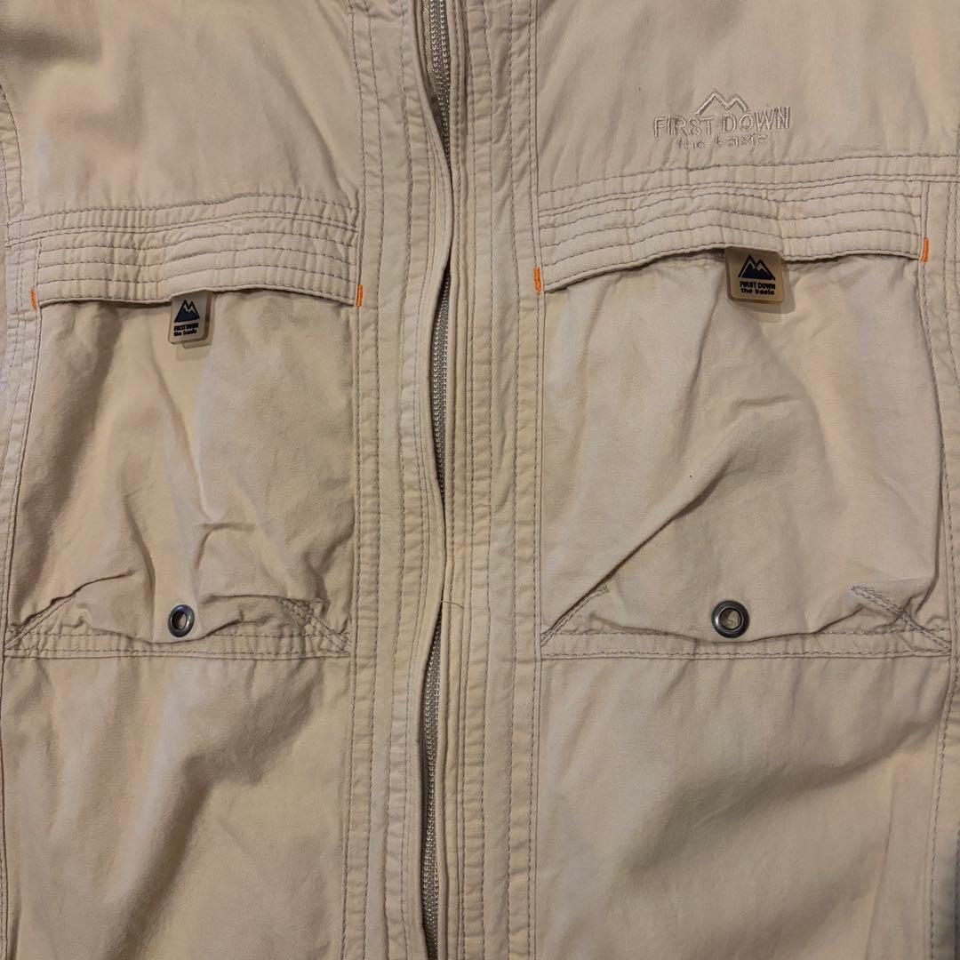 first down vest ファースト ダウン フィッシング ベスト