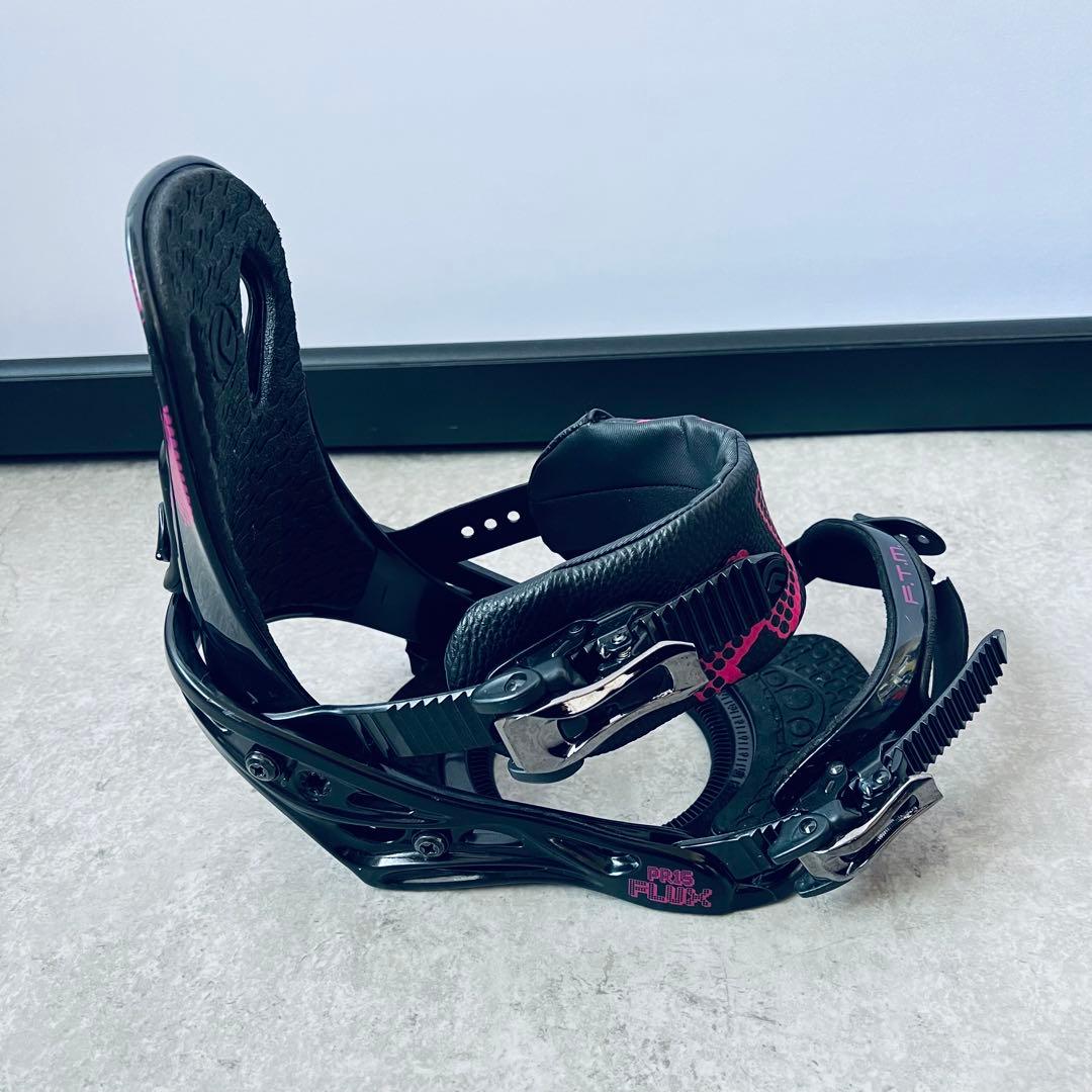 FLUX スノーボード ビンディング S ブラック　ピンク