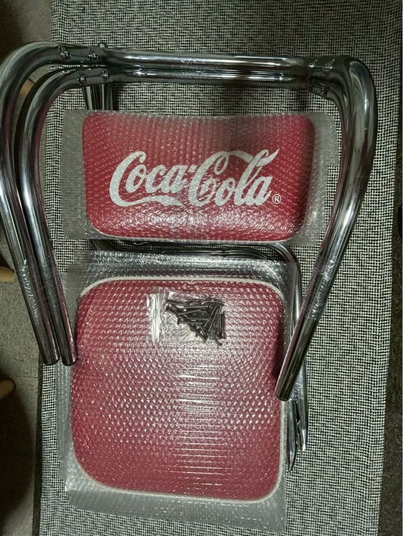 コカコーラ　ダイニングチェア2脚セット