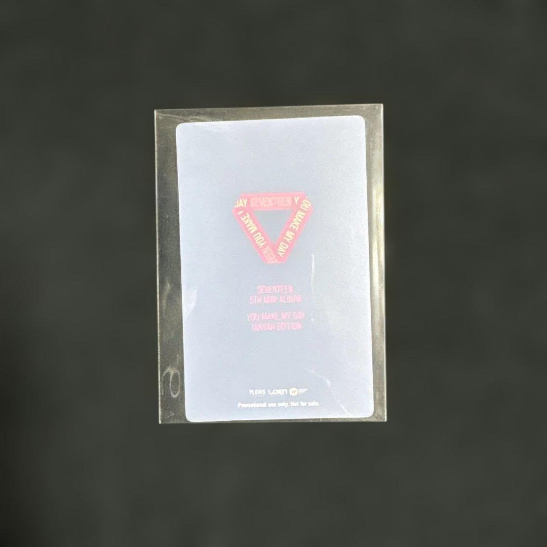 SEVENTEEN YMMD トレカ　台湾　ウジ