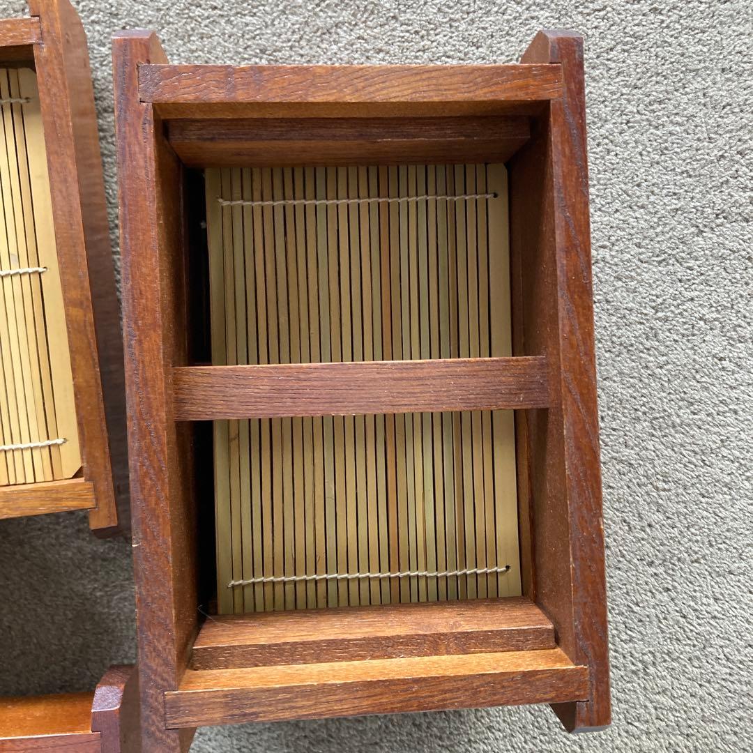 H*R様 美品 天然木 欅 そば器 蒸篭 せいろ 10組セット ざる蕎麦 料亭