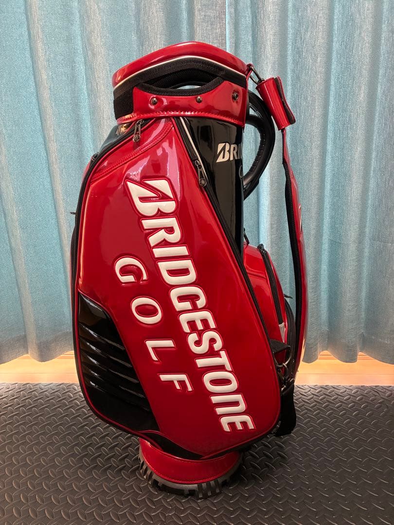 BRIDGESTONE ブリヂストン　キャディバッグ　ツアーレプリカ