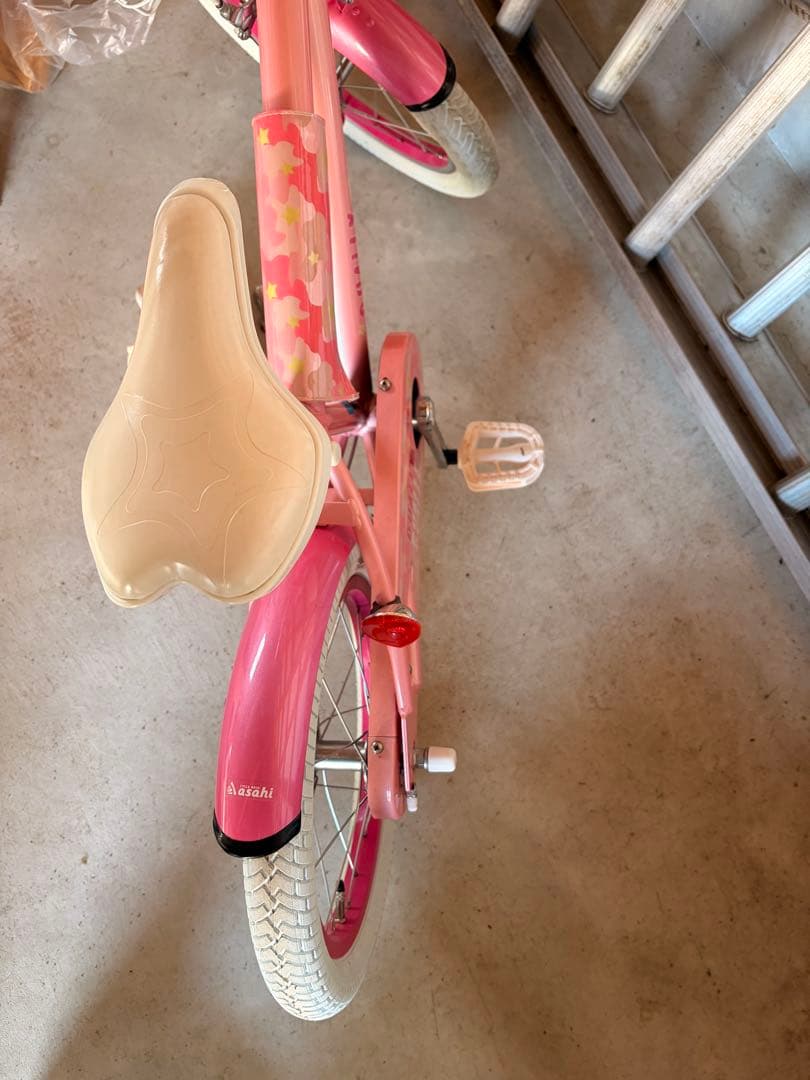 幼児用自転車 16インチ　アサヒサイクル　美品　『新潟　直接引き渡しのみ』