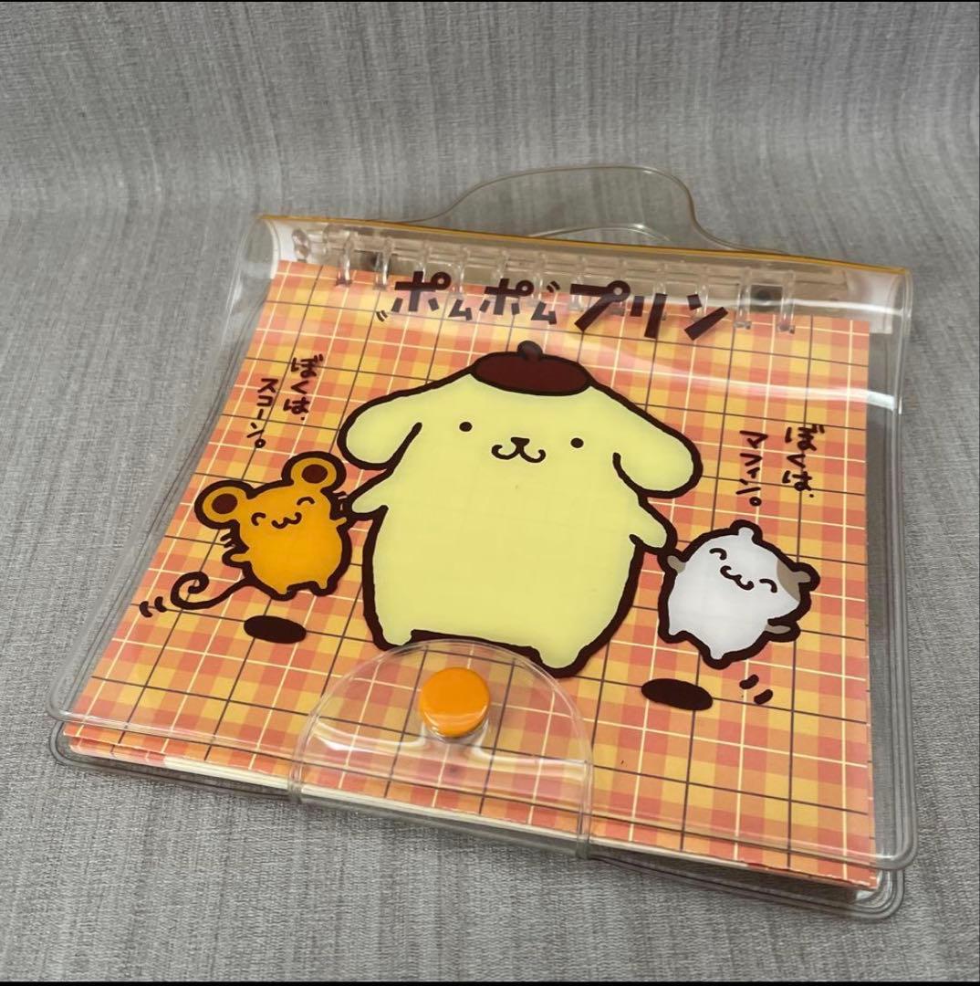 ポムポムプリン 昭和レトロ プロフィール帳 サイン帳 1998年製