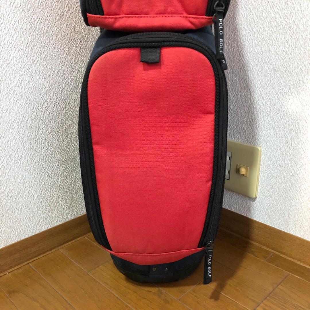 【希少】 PORO GOLF ラルフローレン キャディバッグ 3分割 カート型