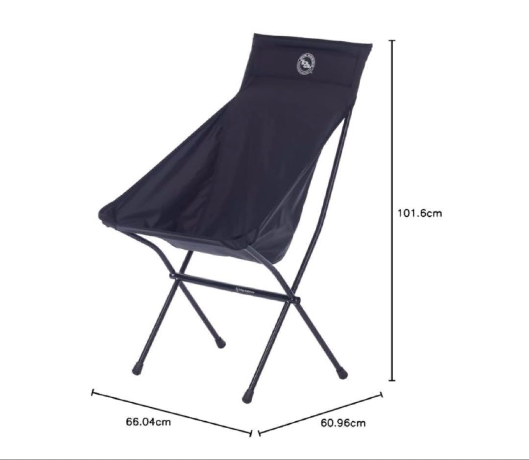 BIG AGNES ビッグアグネス ビッグシックス キャンプチェア BLACK