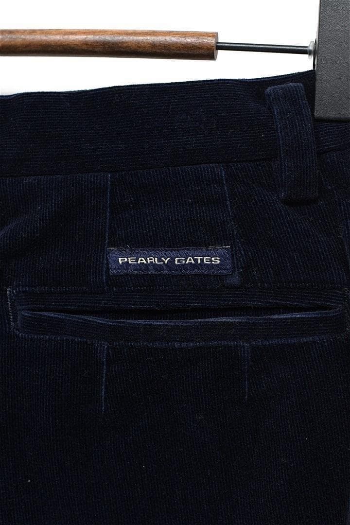 P351/PEARLY GATES コーデュロイパンツ スラックス ストレッチ