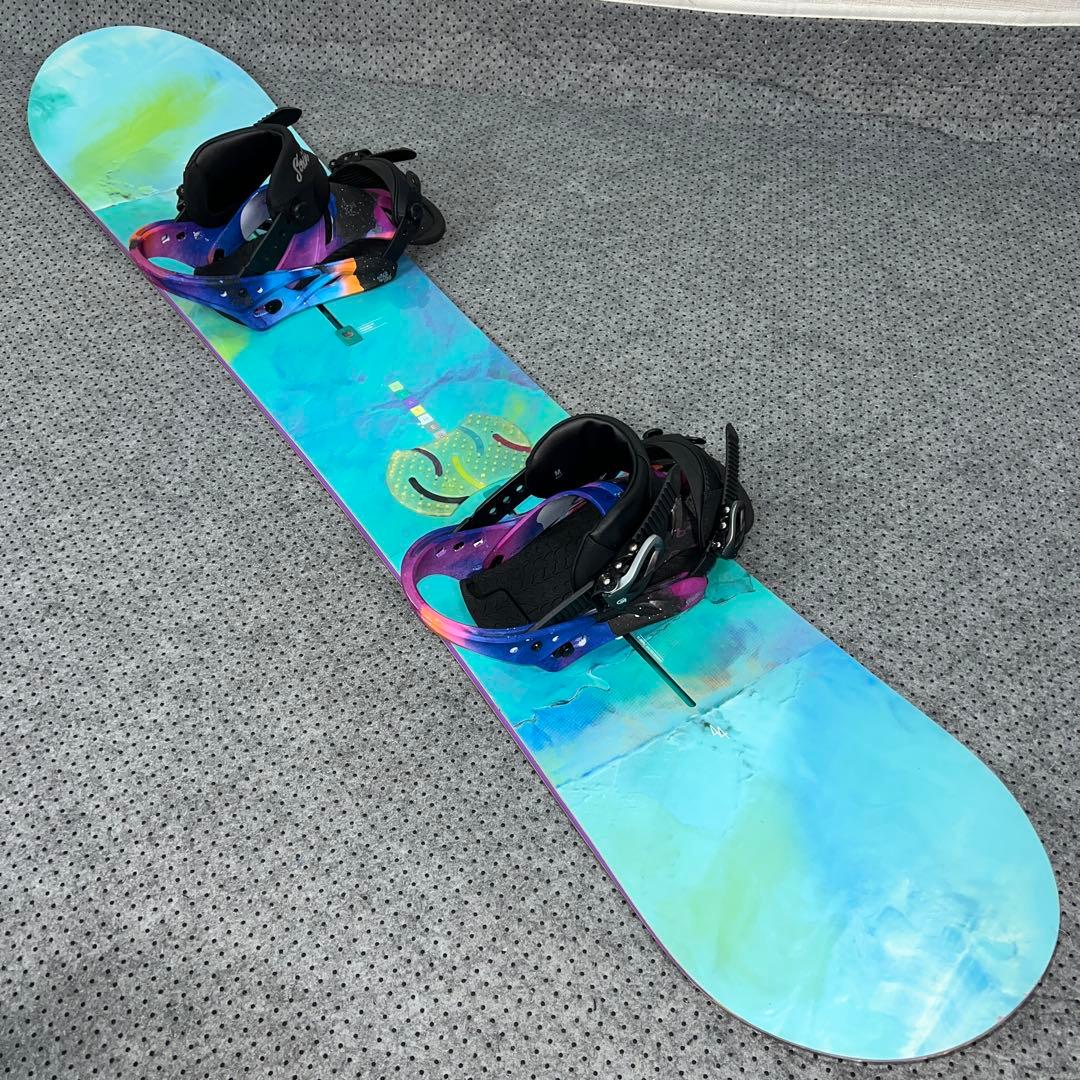５回使用 144cm BURTON FEATHER×BURTON SCRIBE
