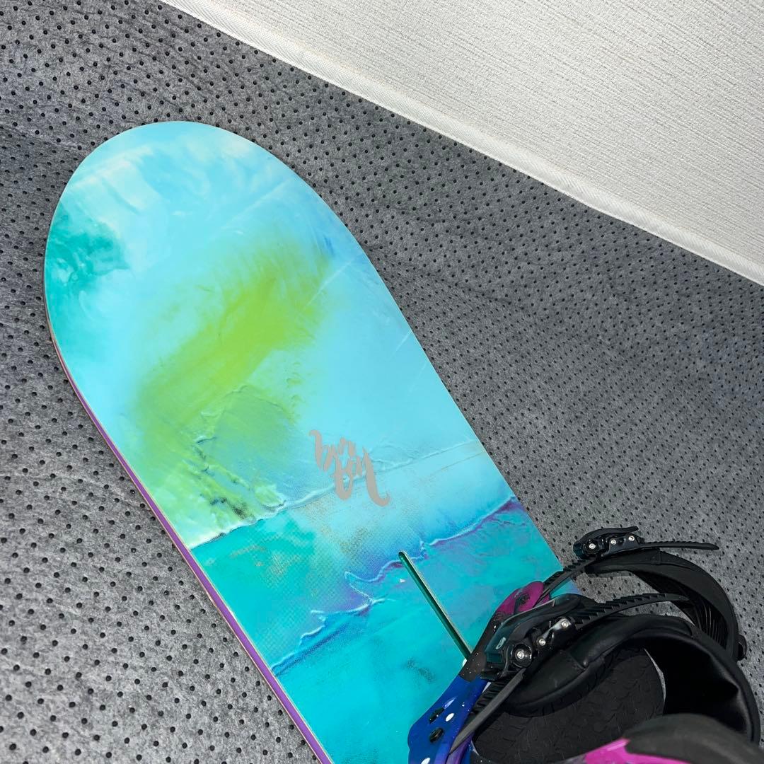 ５回使用 144cm BURTON FEATHER×BURTON SCRIBE