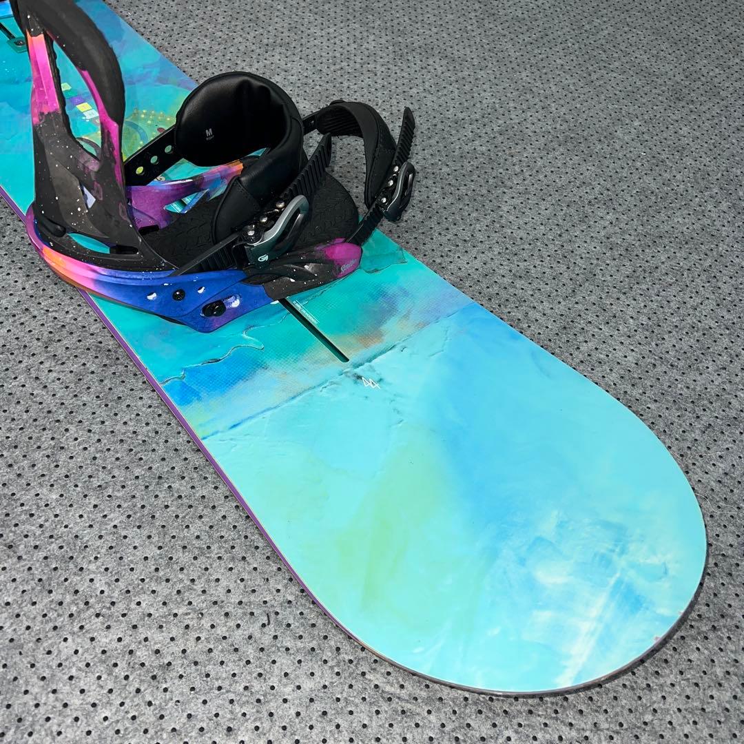 ５回使用 144cm BURTON FEATHER×BURTON SCRIBE