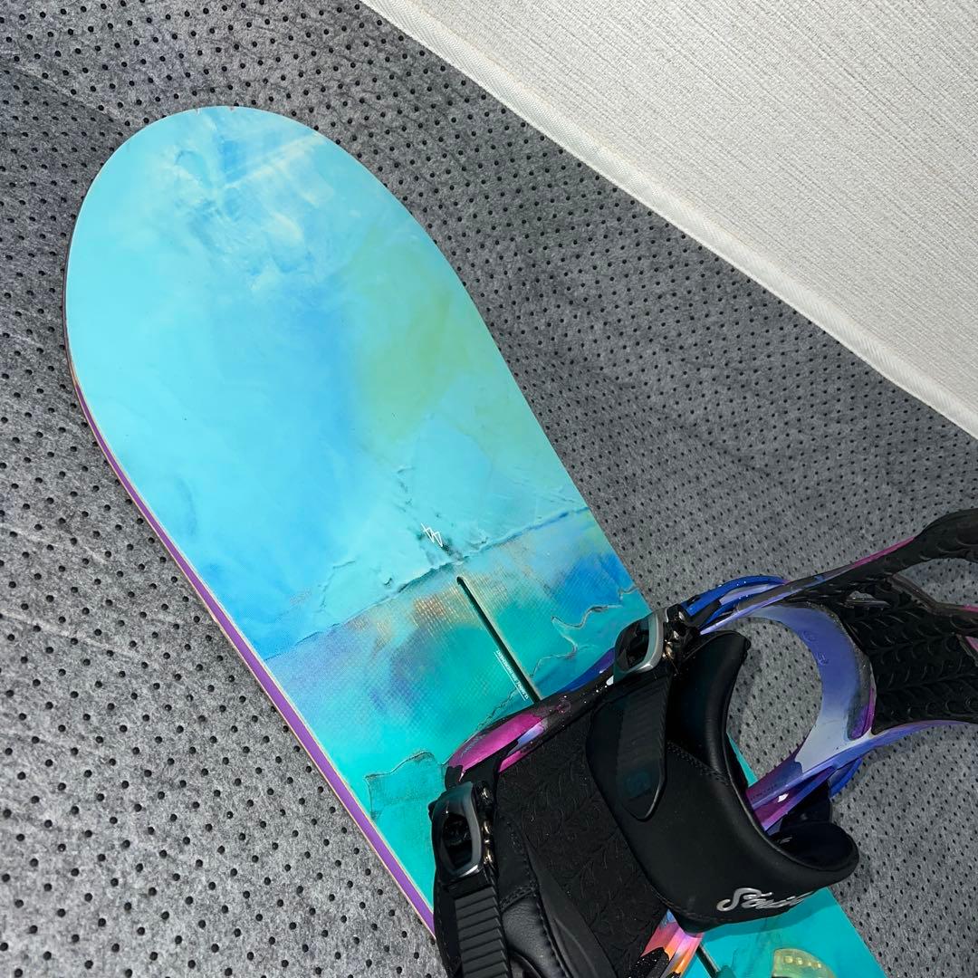 ５回使用 144cm BURTON FEATHER×BURTON SCRIBE