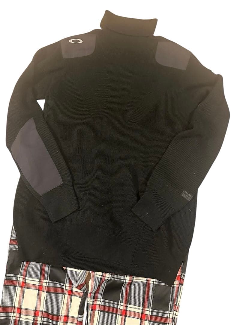OAKLEY GOLF タートルネックニット XL & 裏起毛パンツ L
