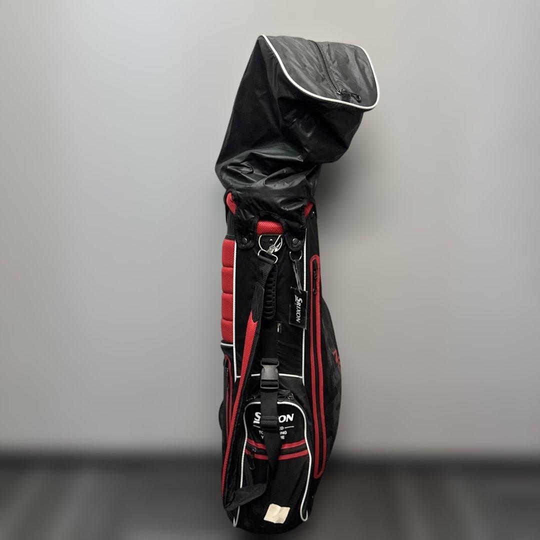 SRIXON スリクソン キャディバッグ ゴルフバッグ　ブラック　レッド　赤