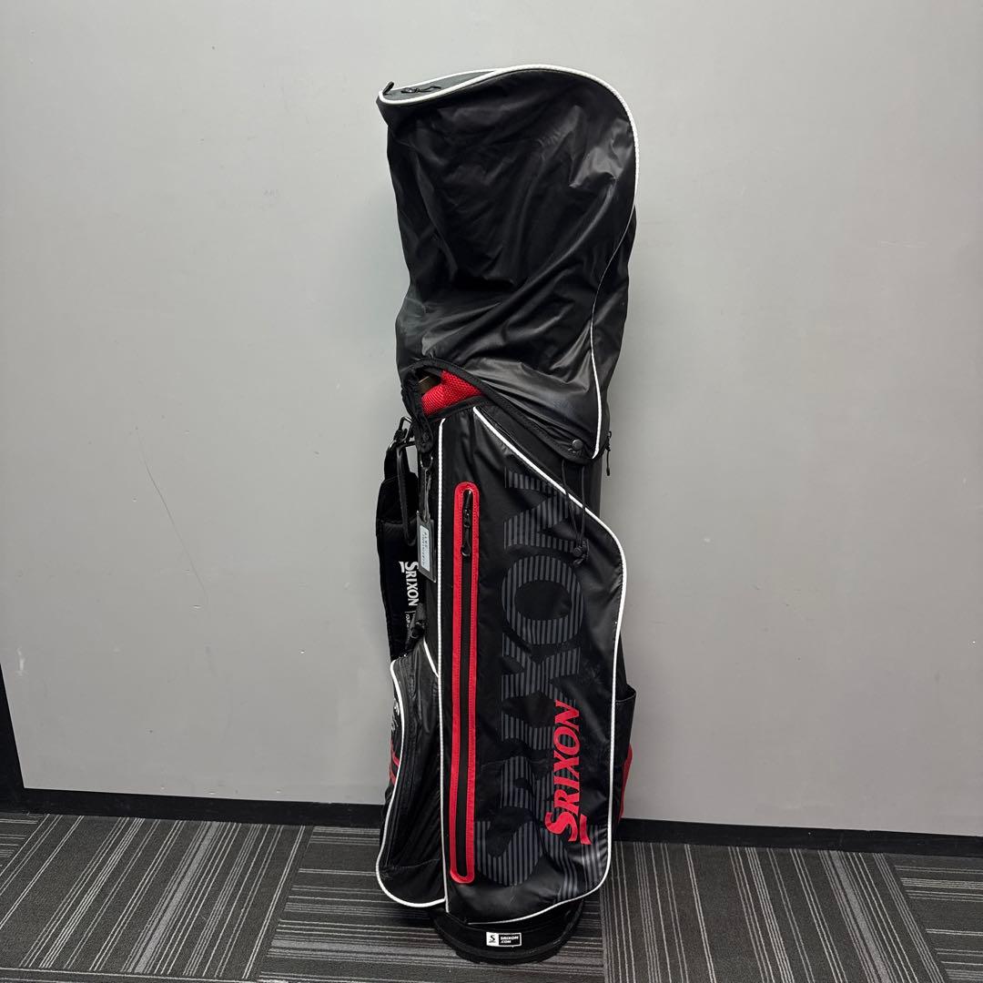 SRIXON スリクソン キャディバッグ ゴルフバッグ　ブラック　レッド　赤