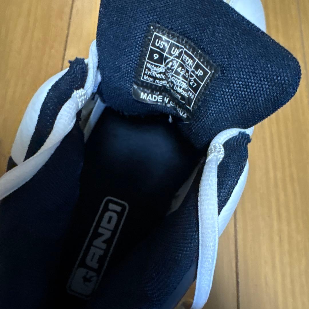 AND1バッシュ　US9 未使用