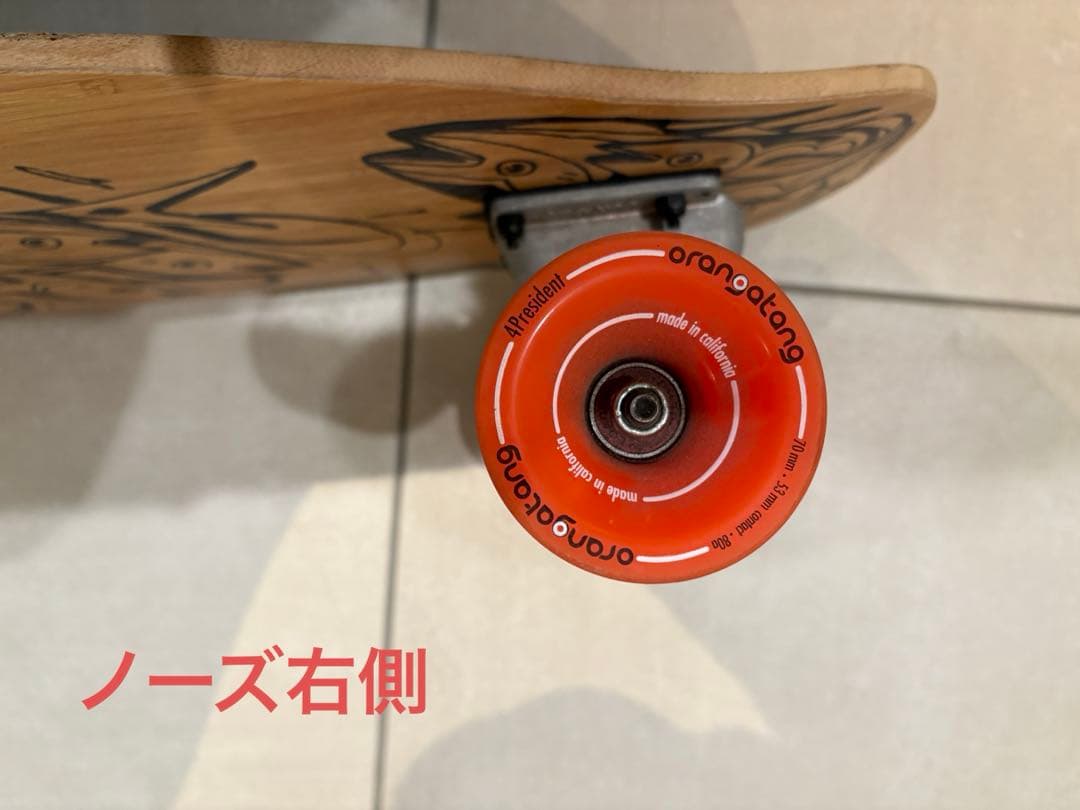 Carver × Loaded POKE サーフスケートボード