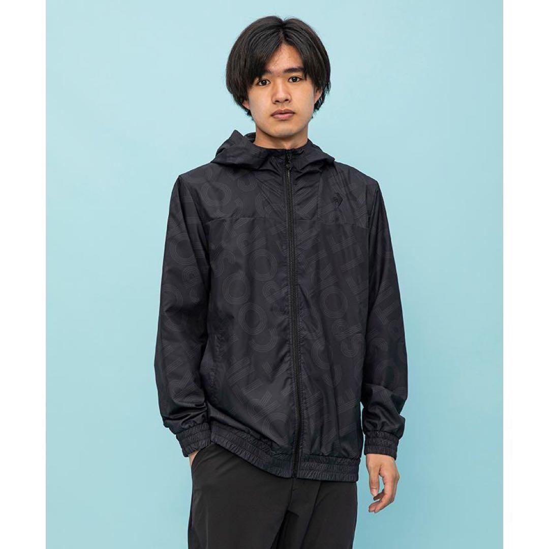 ルコックスポルティフ テニスウェア ジャケット QMMWJC30黒 メンズL新品