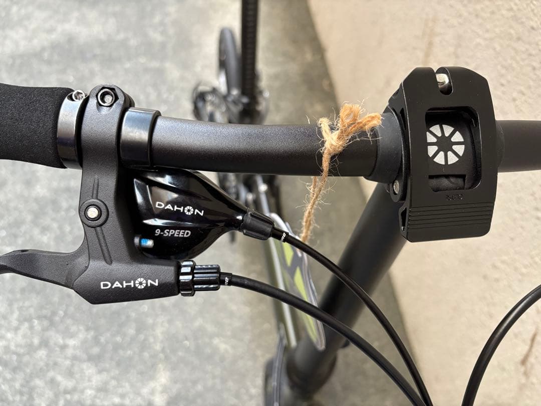 DAHON k9X 新品　送料込み　ミニベロ　折りたたみ自転車　オリーブブラック