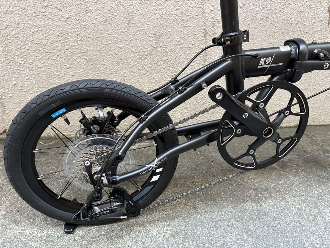 DAHON k9X 新品　送料込み　ミニベロ　折りたたみ自転車　オリーブブラック