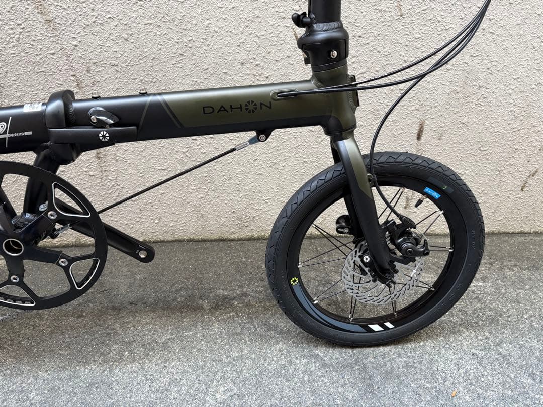 DAHON k9X 新品　送料込み　ミニベロ　折りたたみ自転車　オリーブブラック