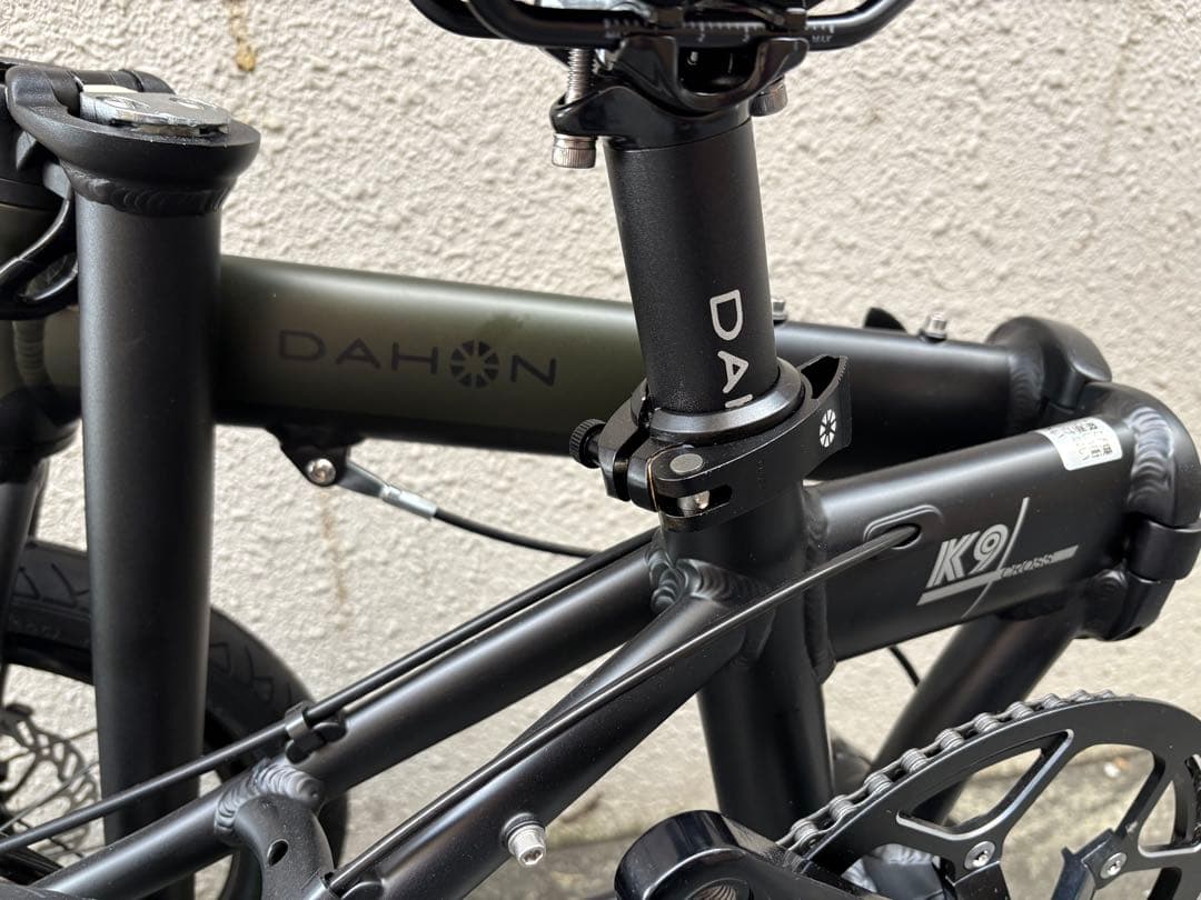 DAHON k9X 新品　送料込み　ミニベロ　折りたたみ自転車　オリーブブラック