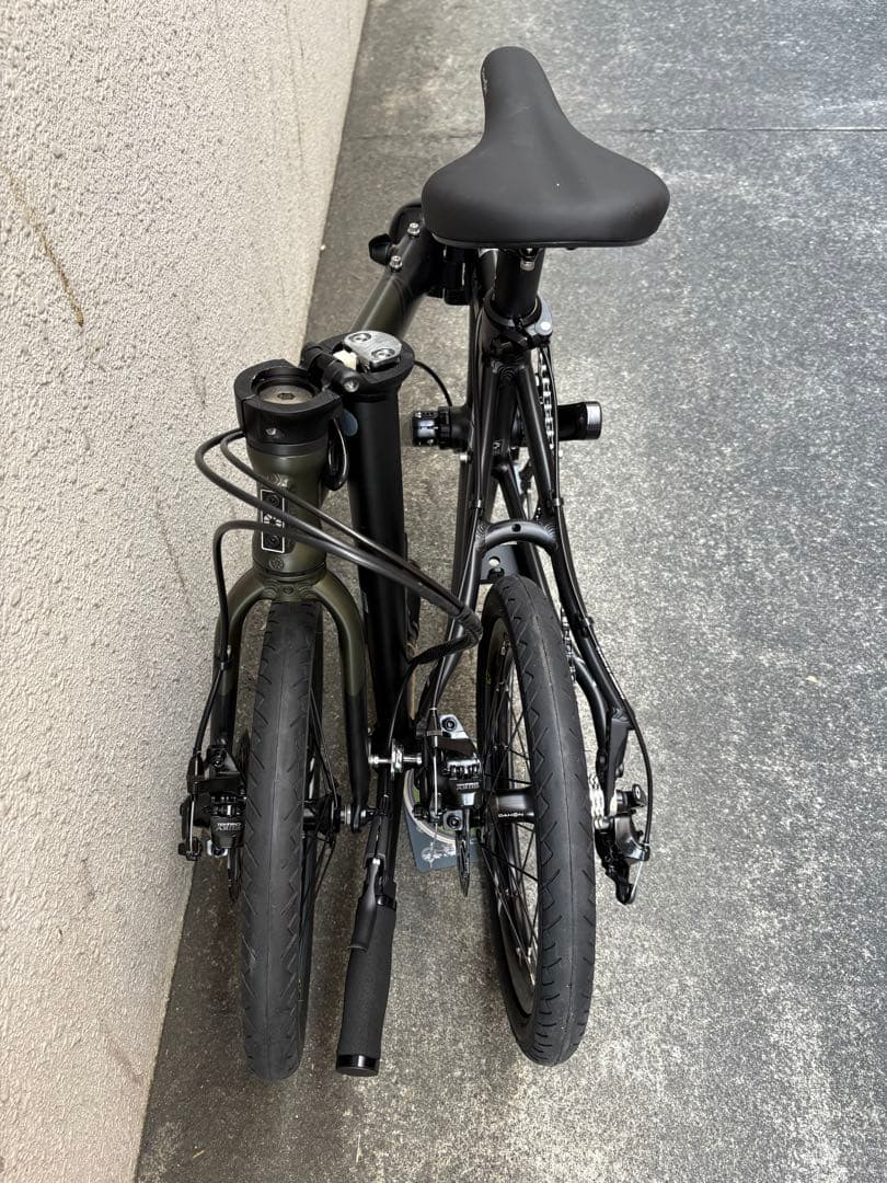 DAHON k9X 新品　送料込み　ミニベロ　折りたたみ自転車　オリーブブラック