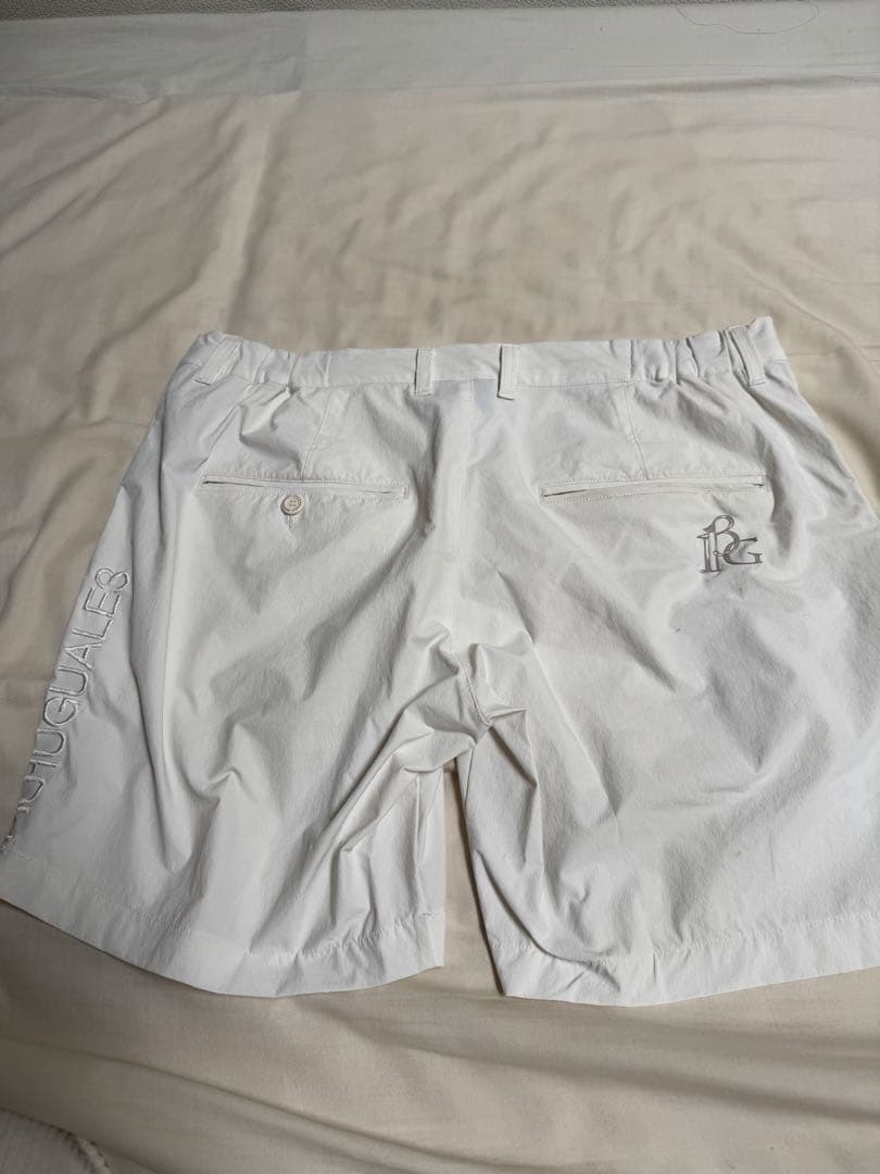 IRPUGUALES ホワイト ゴルフパンツ XL