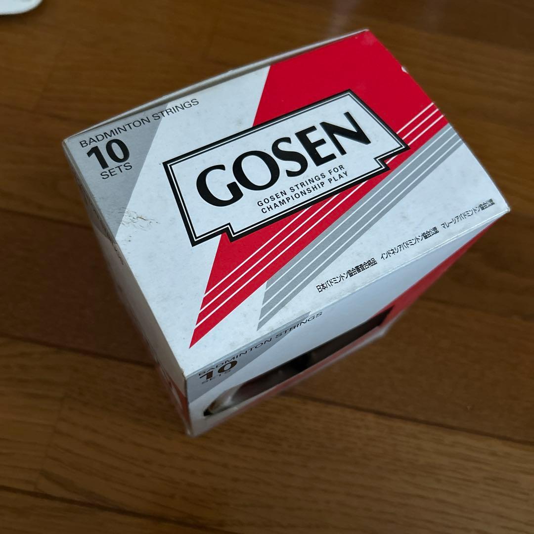 GOSEN ゴーセン　バトミントン　ガット　10個セット