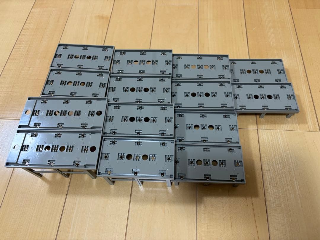 TOMIX Nゲージ 高架レール43本 橋脚14本 大量セット